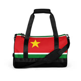 Sac de sport guadeloupe en polyester motif drapeau