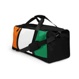 Sac de voyage drapeau côte d’ivoire polyester résistant