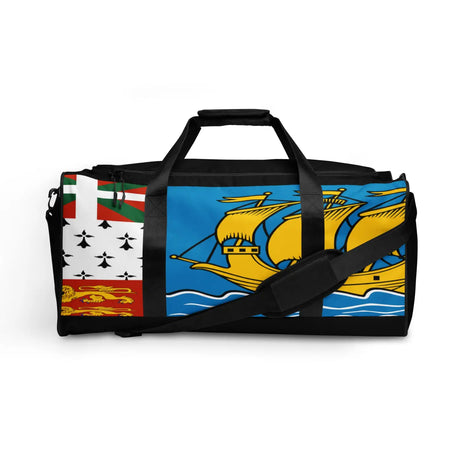 Sac de voyage drapeau saint-pierre-et-miquelon - pixelforma
