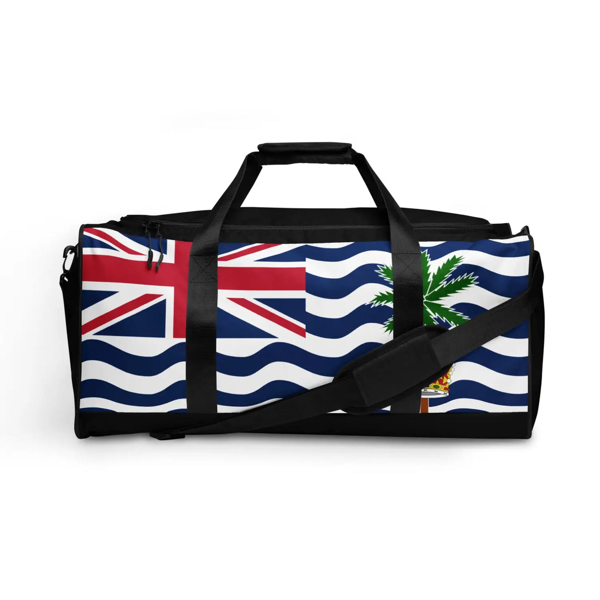 Sac de voyage drapeau territoire britannique de l’océan indien - pixelforma