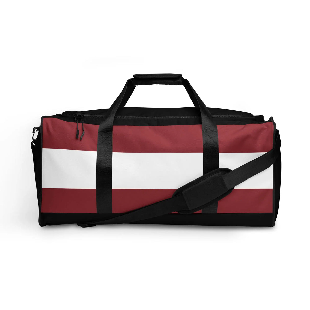 Sac de voyage lettonie polyester sangle d’épaule matelassée