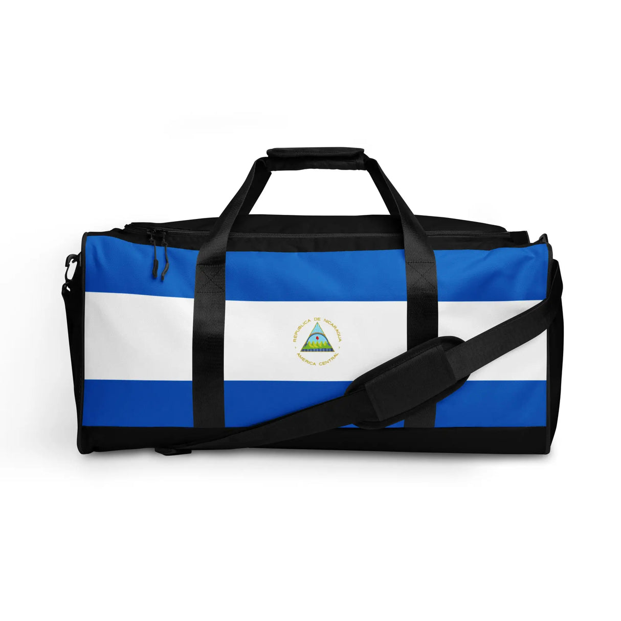 Sac de voyage nicaragua polyester avec sangle d’épaule matelassée