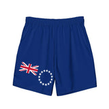 Short de bain drapeau îles cook tissu léger séchage rapide