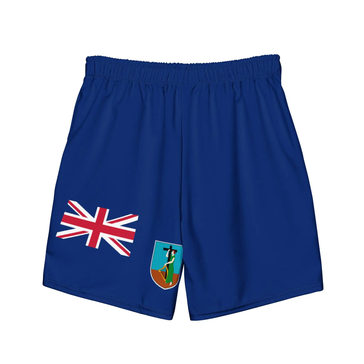 Short de bain drapeau montserrat tissu léger sèchent rapidement