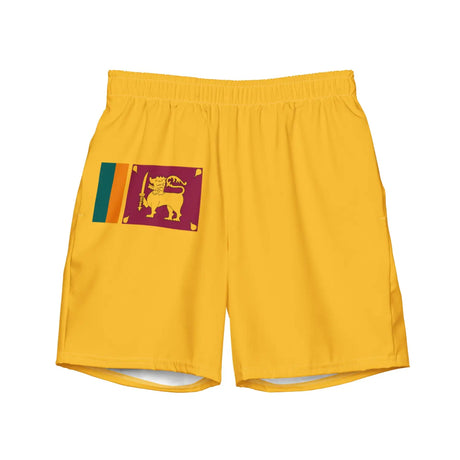 Short de bain drapeau sri lanka - pixelforma