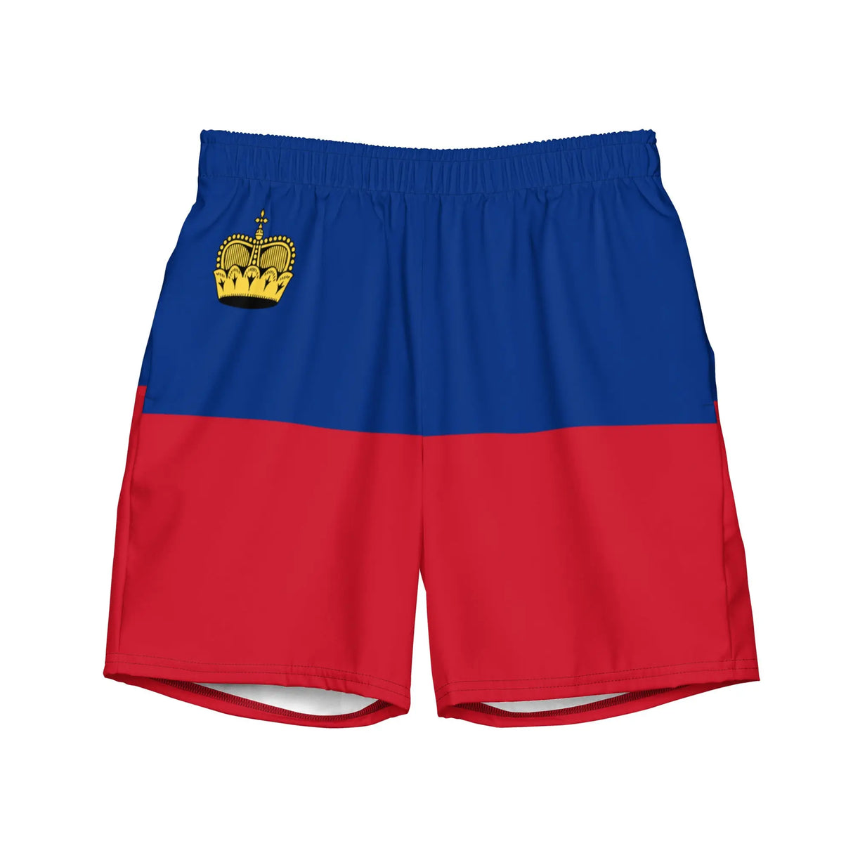 Short de bain liechtenstein tissu léger sèchent rapidement