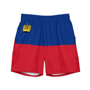 Short de bain liechtenstein tissu léger sèchent rapidement