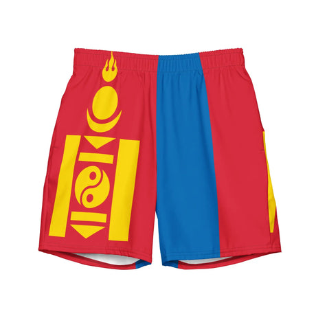 Short de bain mongolie tissu léger sèchent rapidement