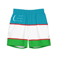 Short de bain ouzbékistan tissu léger sèche rapidement