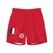 Short de bain wallis-et-futuna tissu léger séchage rapide
