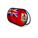 Support publicitaire ovale drapeau bermudes léger facile