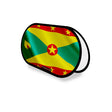 Support publicitaire ovale drapeau grenade léger facile à poser