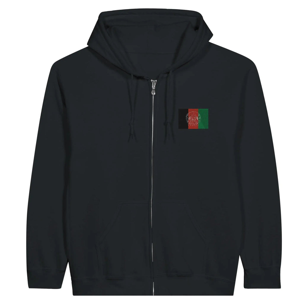 Sweat à capuche afghanistan coton mélangé broderie couleur