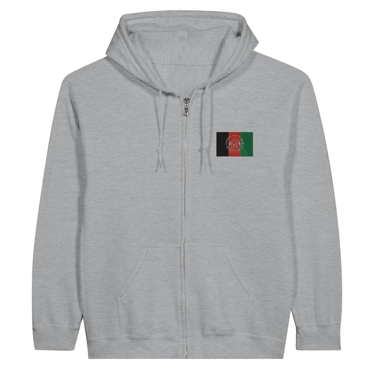 Sweat à capuche afghanistan coton mélangé broderie couleur
