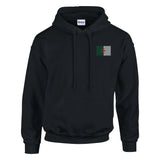 Sweat à capuche algérie brodé coton mélangé confortable