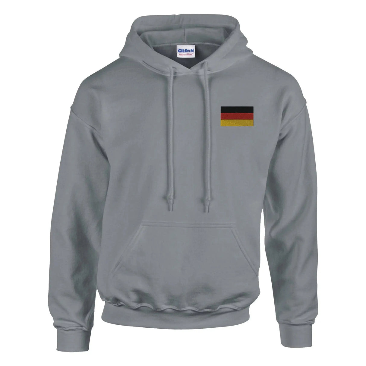 Sweat à capuche allemagne coton mélangé brodé confortable