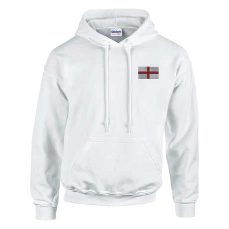 Sweat à capuche angleterre coton mélangé broderie
