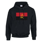 Sweat à capuche angola coton mélangé broderie durable