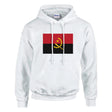 Sweat à capuche angola coton mélangé broderie durable