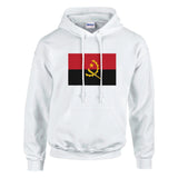 Sweat à capuche angola coton mélangé broderie durable