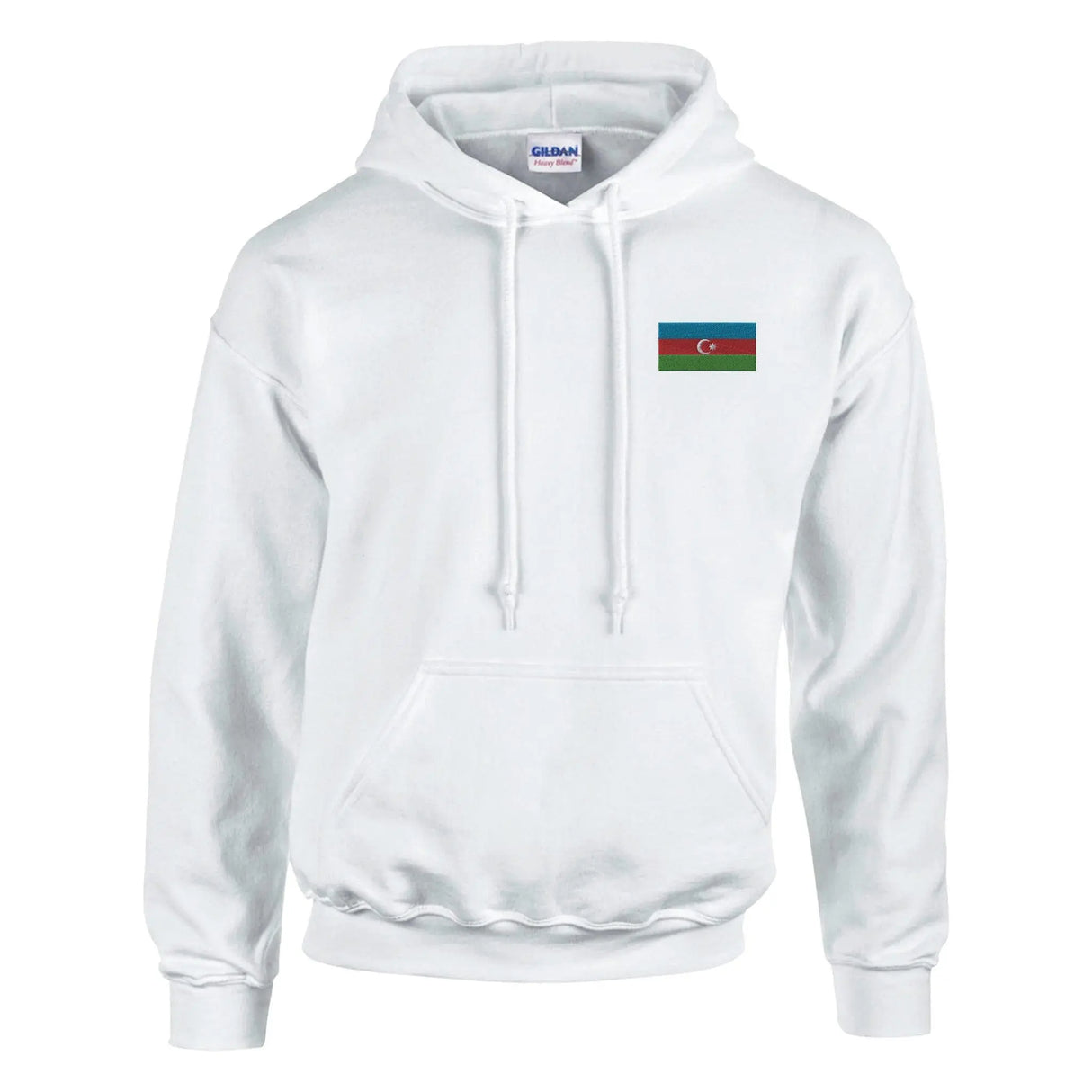 Sweat à capuche azerbaïdjan coton mélangé brodé