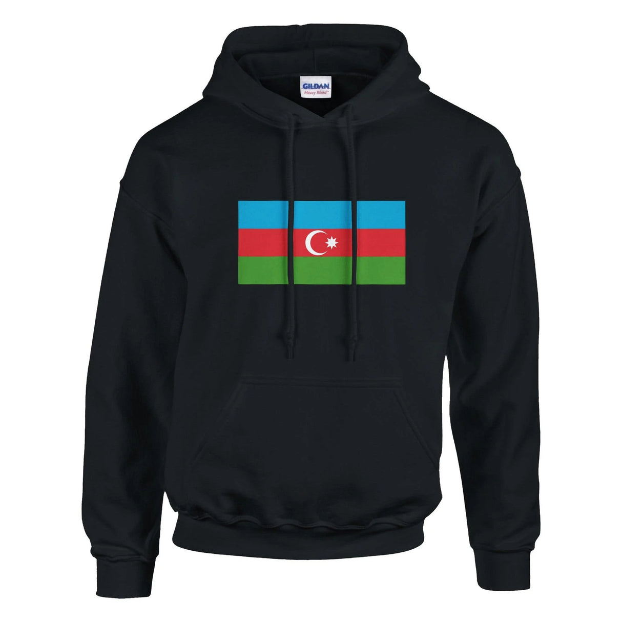 Sweat à capuche azerbaïdjan coton mélangé broderie colorée