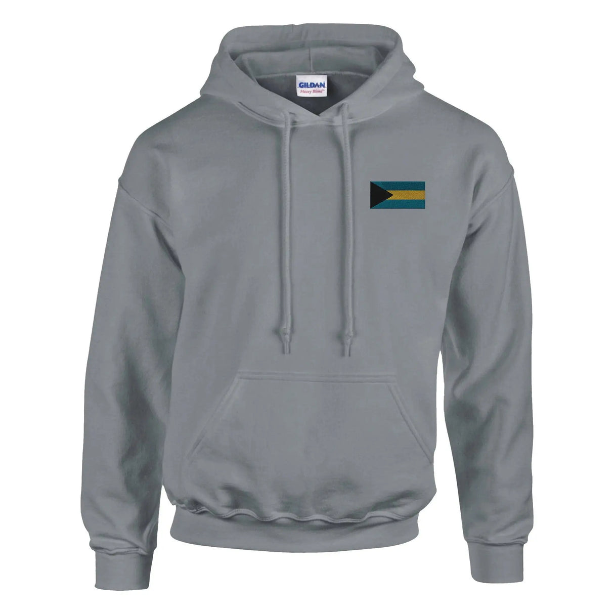 Sweat à capuche bahamas brodé en coton mélangé recyclé
