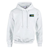 Sweat à capuche bahamas brodé en coton mélangé recyclé