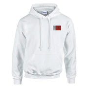 Sweat à capuche bahreïn coton mélangé broderie couleur