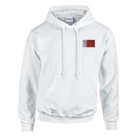 Sweat à capuche bahreïn coton mélangé broderie couleur