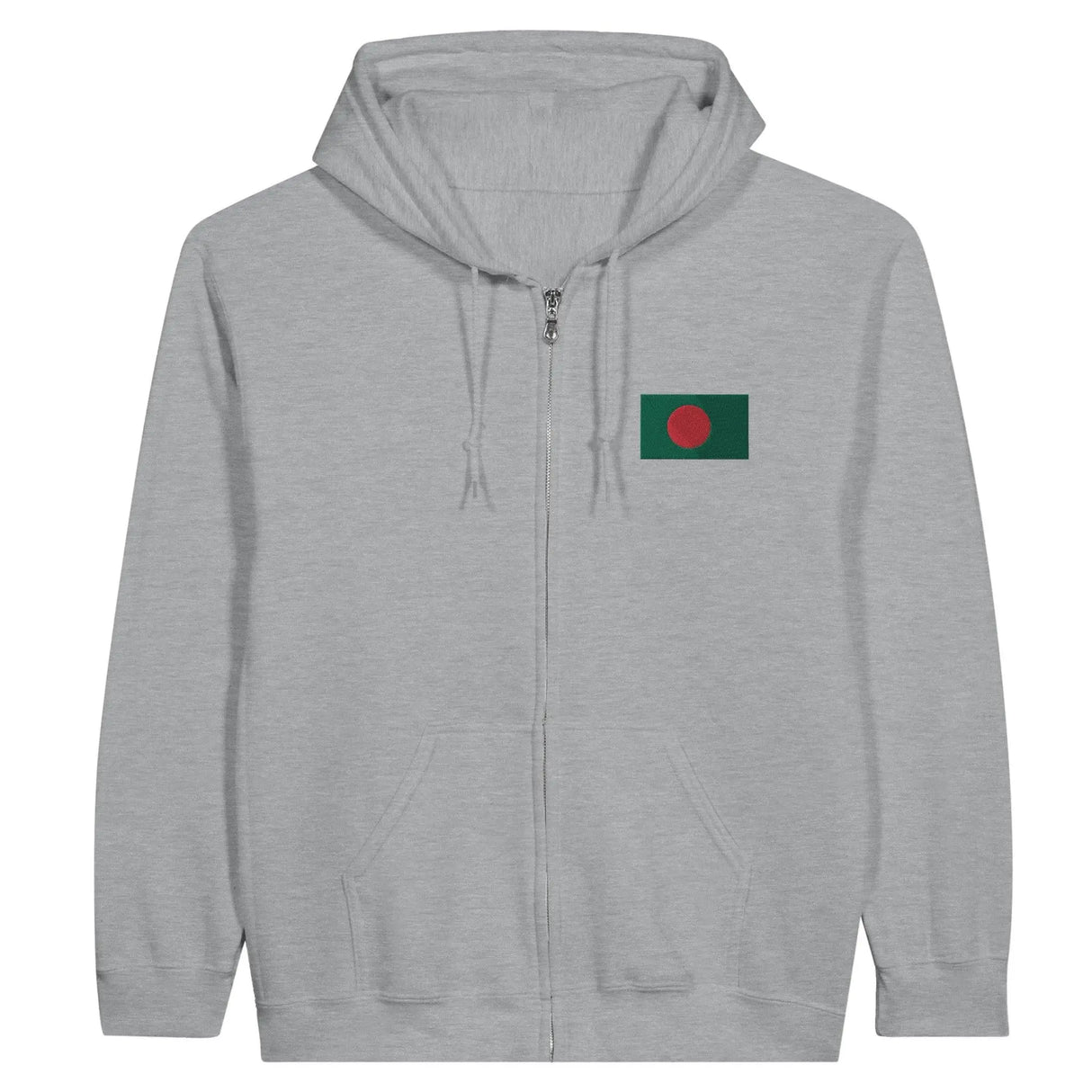 Sweat à capuche bangladesh broderie couleur coton mélangé