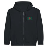 Sweat à capuche bangladesh broderie couleur coton mélangé