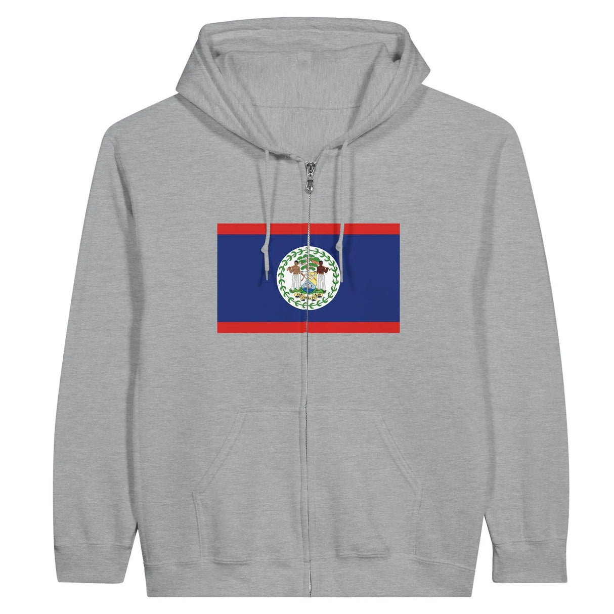 Sweat à capuche belize coton mélangé broderie confort optimal