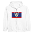 Sweat à capuche belize coton mélangé broderie confort optimal