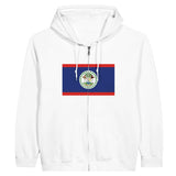 Sweat à capuche belize coton mélangé broderie confort optimal