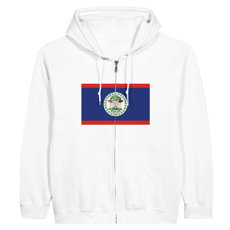 Sweat à capuche belize coton mélangé broderie confort optimal