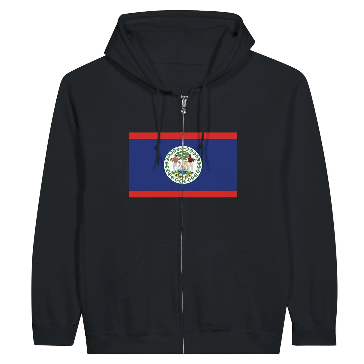 Sweat à capuche belize coton mélangé broderie confort optimal