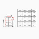 Sweat à capuche bhoutan coton mélangé broderie zip