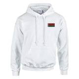Sweat à capuche biélorussie brodé coton mélangé