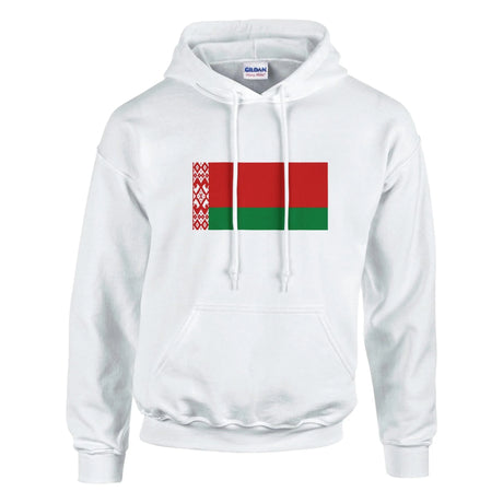 Sweat à capuche biélorussie coton mélangé imprimé
