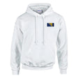 Sweat à capuche bosnie-herzégovine brodé coton mélangé