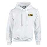 Sweat à capuche brunei brodé coton mélangé confortable