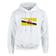 Sweat à capuche brunei coton mélangé broderie durable