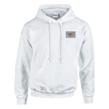 Sweat à capuche chypre brodé coton mélangé confort