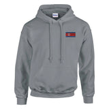 Sweat à capuche corée du nord coton mélangé brodé