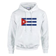Sweat à capuche cuba coton mélangé broderie confortable
