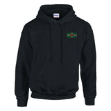 Sweat à capuche dominique broderie couleur coton mélangé