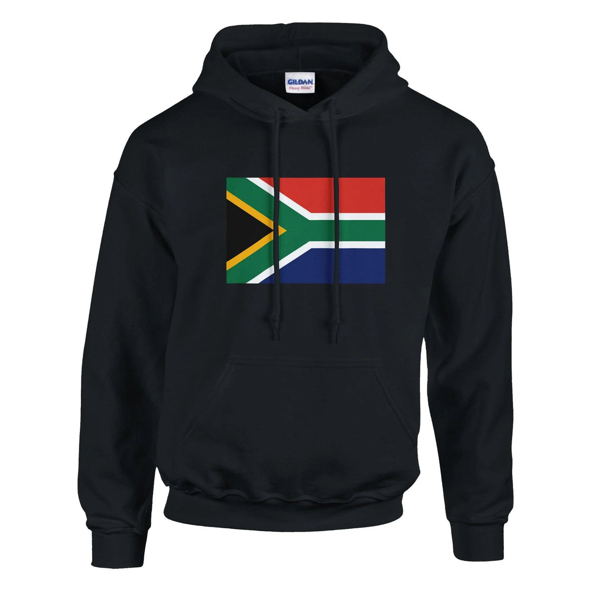 Sweat à capuche drapeau afrique du sud coton mélangé
