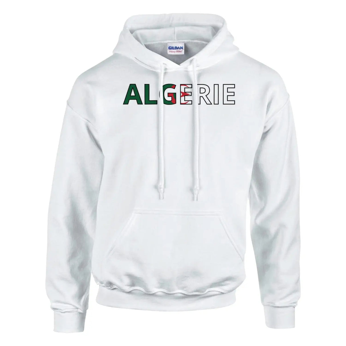 Sweat drapeau algérie en écriture - pixelforma