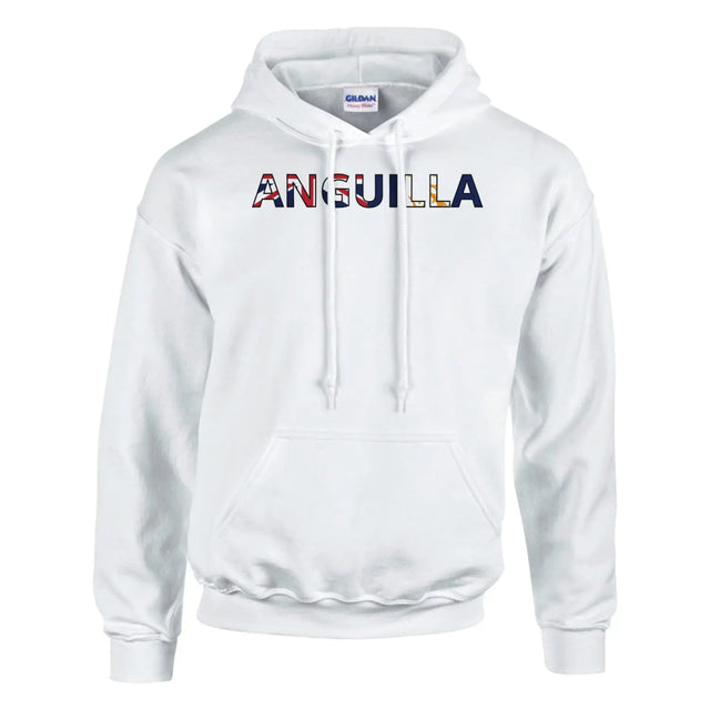 Sweat drapeau anguilla en écriture - pixelforma